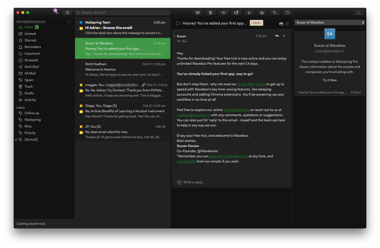 best mail client for mac with cal